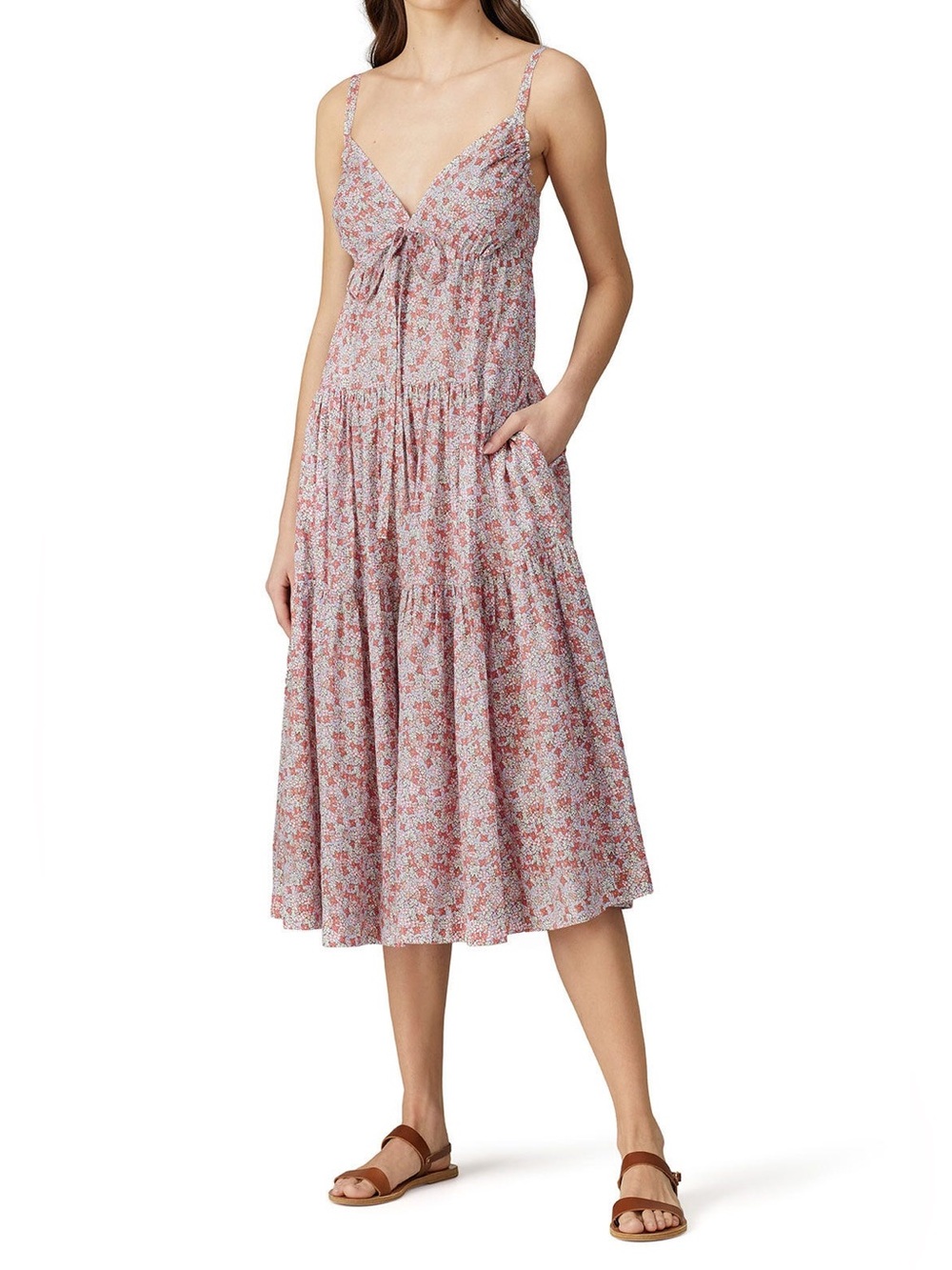 Rebecca Taylor Cotton Floral Dress